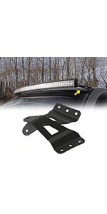 Supports de montage de toit pour barre lumineuse à LED Toyota FJ Cruiser 52" 2007-2014 JG-FT-001