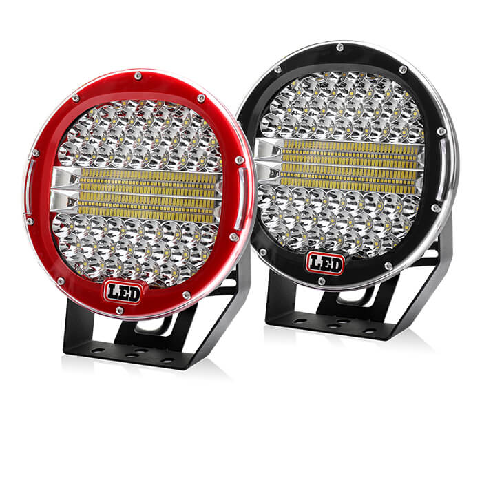 Perles lumineuses à double rangée de 9 pouces Spotlights JG-903L