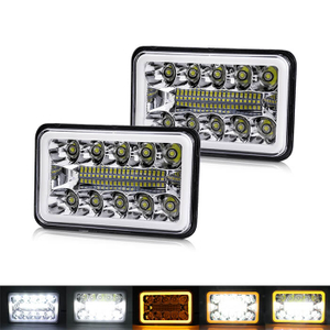 4x6 Muti-Colors Angel Eyes Square LED Phillight JG-1002-HP
