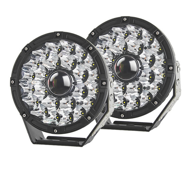 Lampe de conduite laser de 8,5 pouces pour voitures avec distance d'exposition de 2000 mètres JG-L085
