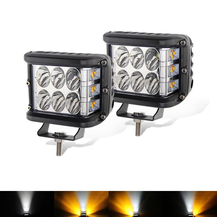 Pods LED de tireur latéral clignotant JG-996BS 